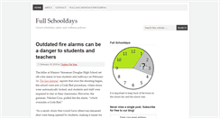 Desktop Screenshot of fullschooldays.org